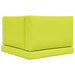Perna pentru canapea de exterior 3 pcs Verde Poliester - WALTI WALTI