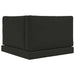 Perna pentru canapea de exterior 3 pcs Negru Poliester - WALTI WALTI