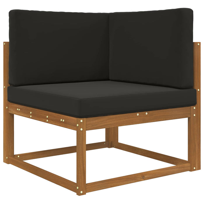 Perna pentru canapea de exterior 3 pcs Negru Poliester - WALTI WALTI