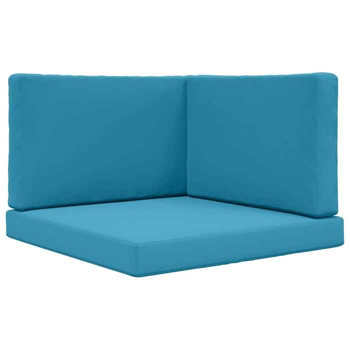 Perna pentru canapea de exterior 3 pcs Albastru regal Poliester - WALTI WALTI