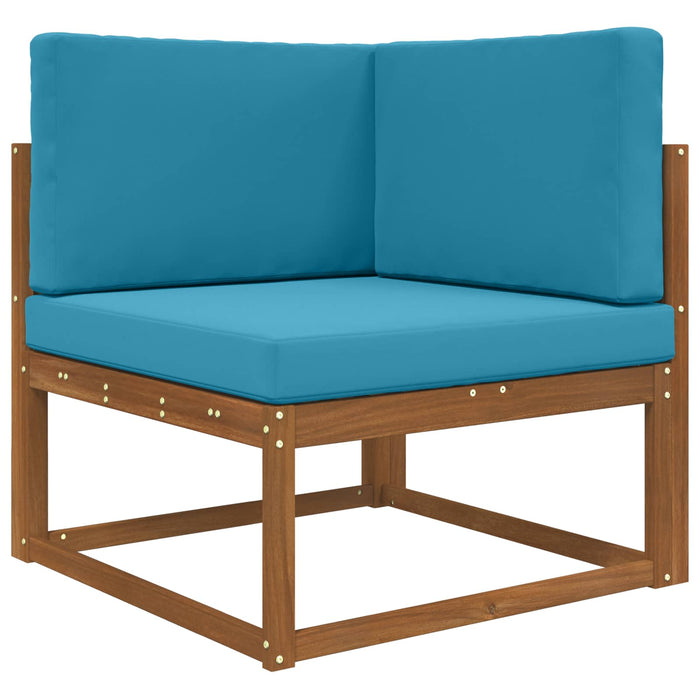 Perna pentru canapea de exterior 3 pcs Albastru regal Poliester - WALTI WALTI