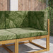 Perna pentru canapea de exterior 3 pcs Design cu frunze - WALTI WALTI