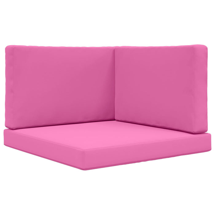 Perna pentru canapea de exterior 3 pcs Roz Poliester - WALTI WALTI