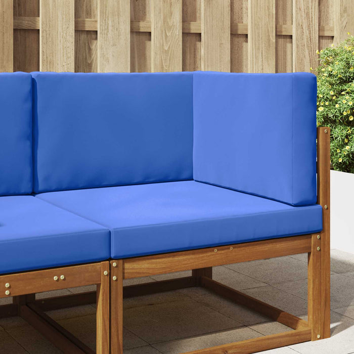Perna pentru canapea de exterior 3 pcs Turcoaz Poliester - WALTI WALTI