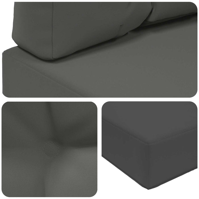 Perna pentru canapea de exterior 3 pcs Antracit Poliester - WALTI WALTI