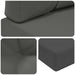 Perna pentru canapea de exterior 3 pcs Antracit Poliester - WALTI WALTI