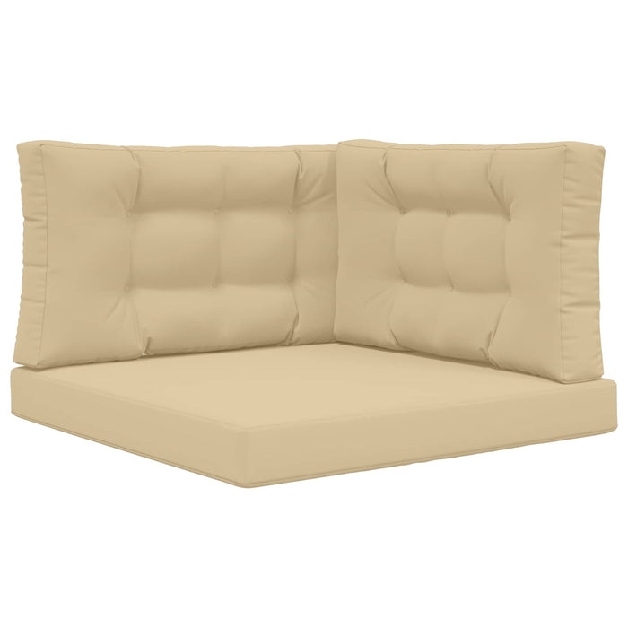 Perna pentru canapea de exterior 3 pcs Bej Poliester - WALTI WALTI