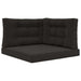 Perna pentru canapea de exterior 3 pcs Negru Poliester - WALTI WALTI
