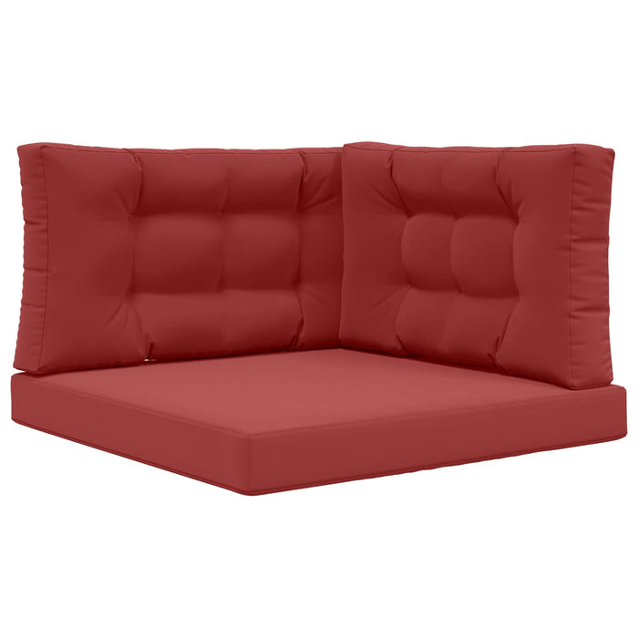Perna pentru canapea de exterior 3 pcs bordo Poliester - WALTI WALTI