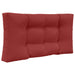 Perna pentru canapea de exterior 3 pcs bordo Poliester - WALTI WALTI