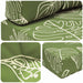 Perna pentru canapea de exterior 3 pcs Design cu frunze - WALTI WALTI