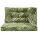 Perna pentru canapea de exterior 3 pcs Design cu frunze - WALTI WALTI