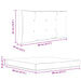 Perna pentru canapea de exterior 3 pcs Design cu frunze - WALTI WALTI
