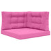 Perna pentru canapea de exterior 3 pcs Roz Poliester - WALTI WALTI