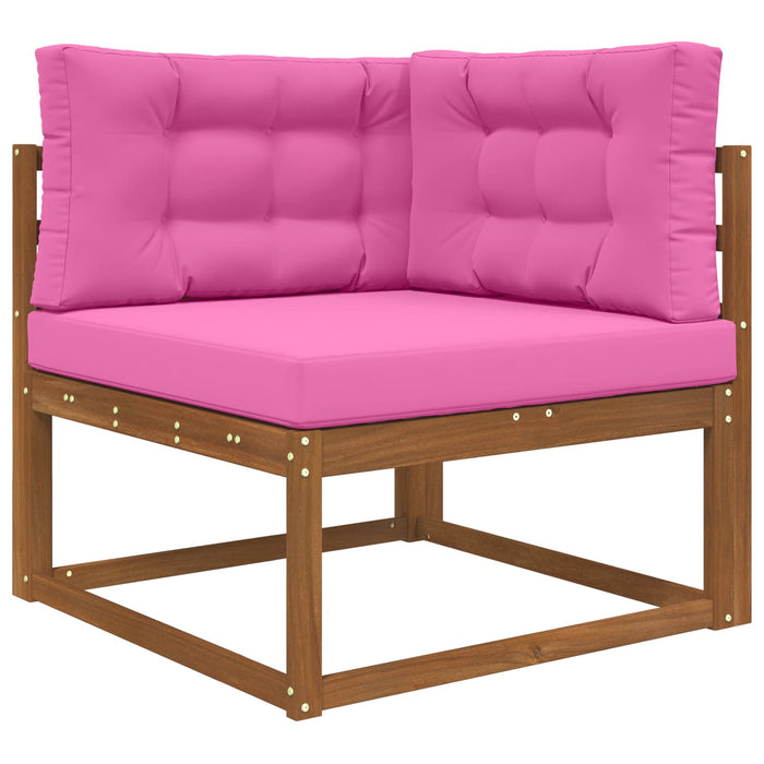 Perna pentru canapea de exterior 3 pcs Roz Poliester - WALTI WALTI
