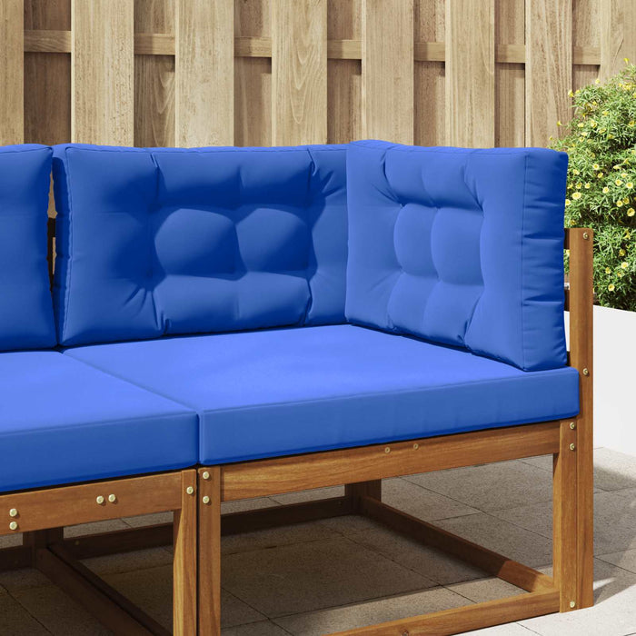 Perna pentru canapea de exterior 3 pcs Turcoaz Poliester - WALTI WALTI