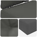 Perna pentru canapea de exterior 2 pcs Antracit Poliester - WALTI WALTI