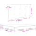 Perna pentru canapea de exterior 2 pcs Antracit Poliester - WALTI WALTI