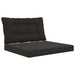 Perna pentru canapea de exterior 2 pcs Negru Poliester - WALTI WALTI