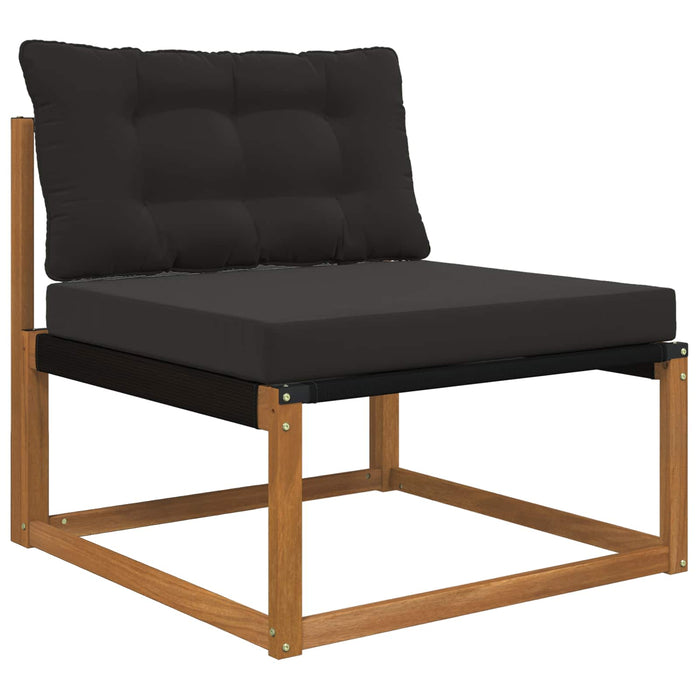 Perna pentru canapea de exterior 2 pcs Negru Poliester - WALTI WALTI