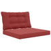 Perna pentru canapea de exterior 2 pcs bordo Poliester - WALTI WALTI