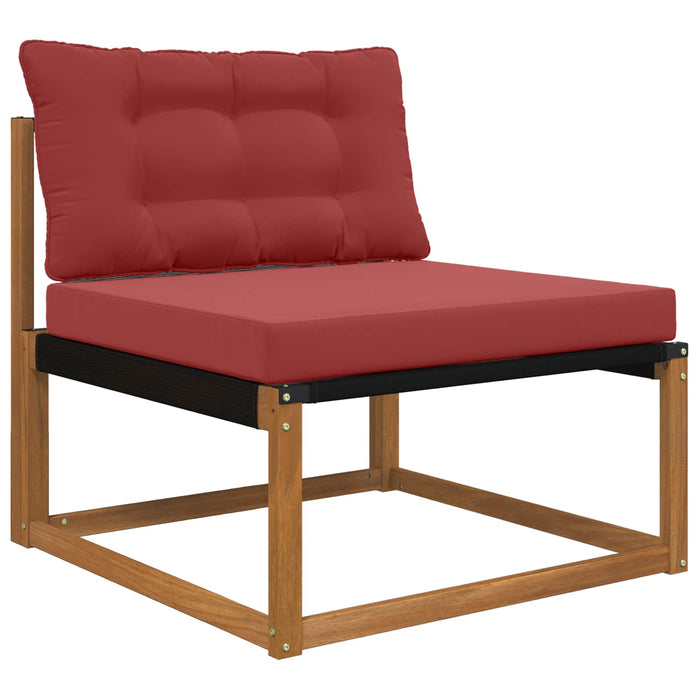 Perna pentru canapea de exterior 2 pcs bordo Poliester - WALTI WALTI