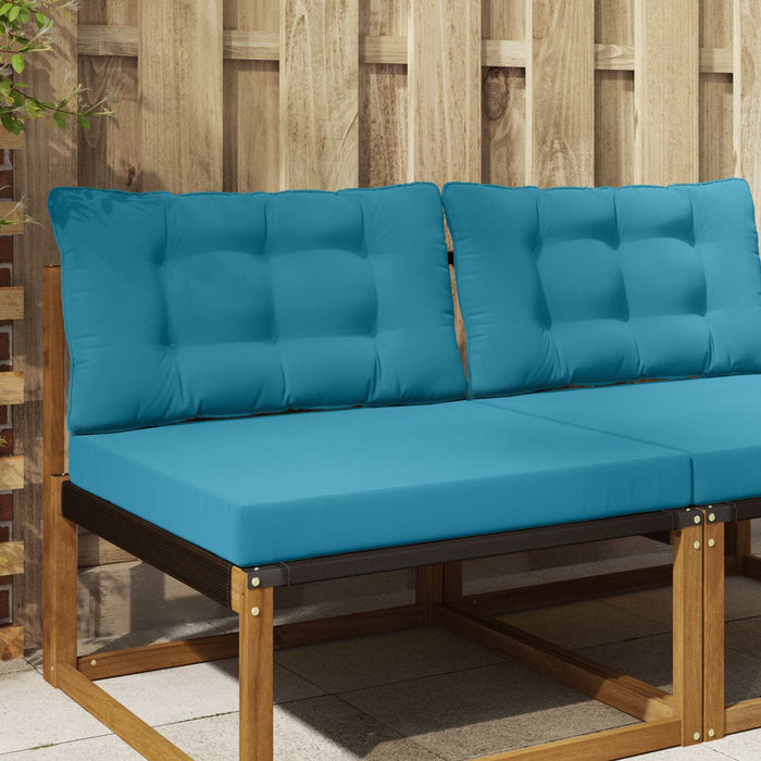 Perna pentru canapea de exterior 2 pcs Albastru regal Poliester - WALTI WALTI