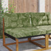 Perna pentru canapea de exterior 2 pcs Design cu frunze - WALTI WALTI
