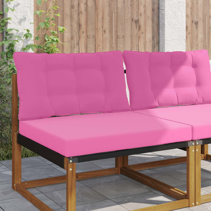 Perna pentru canapea de exterior 2 pcs Roz Poliester - WALTI WALTI