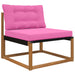 Perna pentru canapea de exterior 2 pcs Roz Poliester - WALTI WALTI