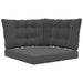Perna pentru canapea de exterior 3 pcs Antracit Poliester - WALTI WALTI