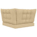 Perna pentru canapea de exterior 3 pcs Bej Poliester - WALTI WALTI