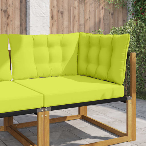 Perna pentru canapea de exterior 3 pcs Verde Poliester - WALTI WALTI
