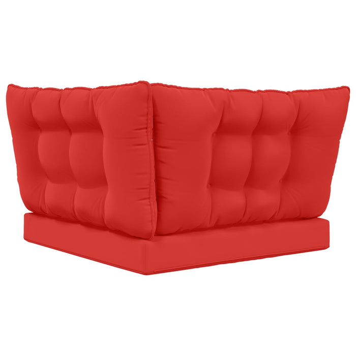 Perna pentru canapea de exterior 3 pcs Roșu Poliester - WALTI WALTI