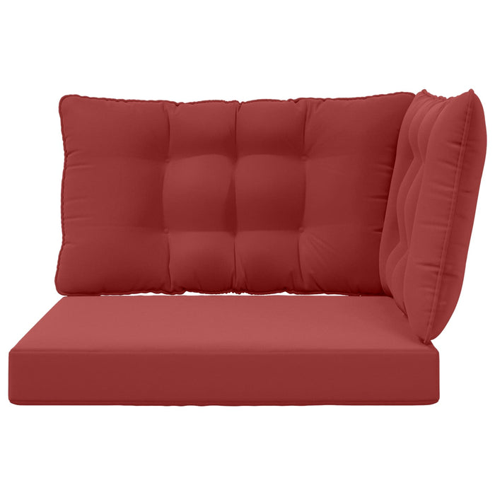 Perna pentru canapea de exterior 3 pcs bordo Poliester - WALTI WALTI