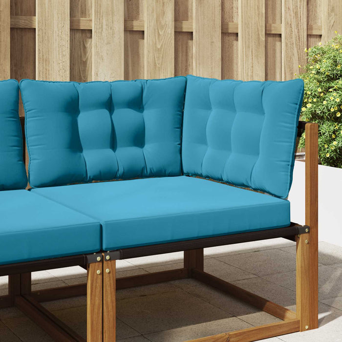 Perna pentru canapea de exterior 3 pcs Albastru regal Poliester - WALTI WALTI