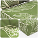 Perna pentru canapea de exterior 3 pcs Design cu frunze - WALTI WALTI