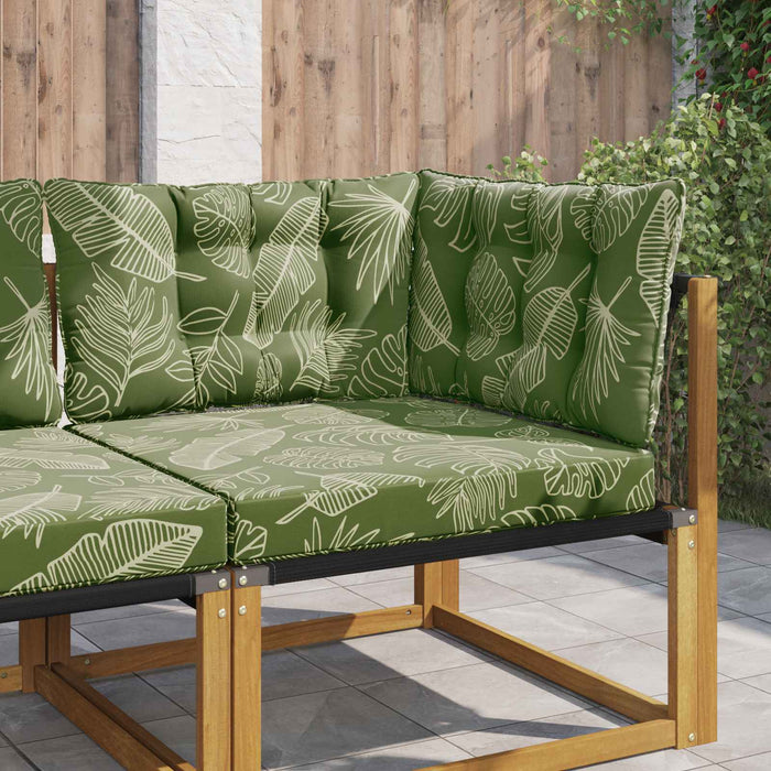 Perna pentru canapea de exterior 3 pcs Design cu frunze - WALTI WALTI