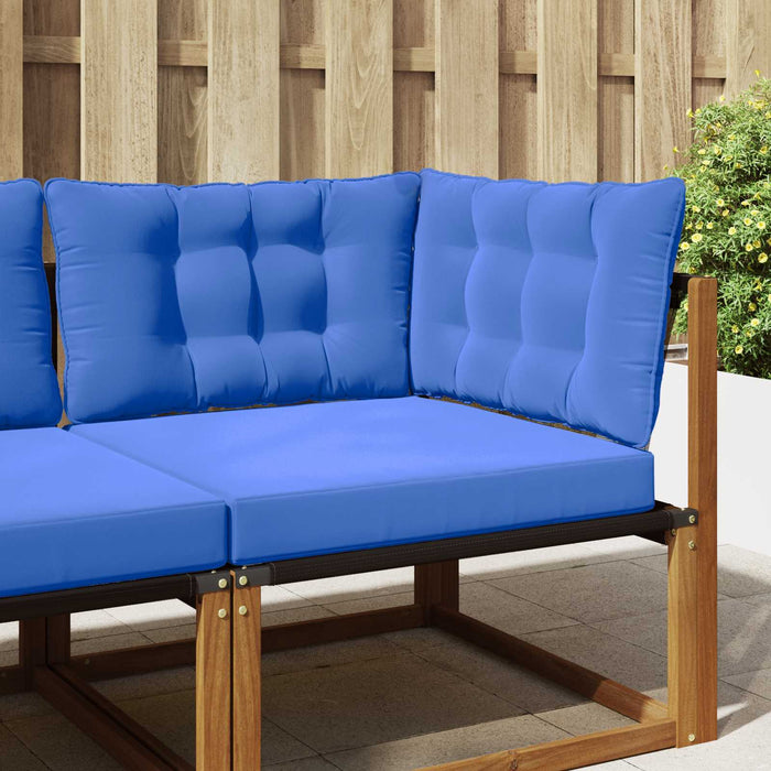 Perna pentru canapea de exterior 3 pcs Turcoaz Poliester - WALTI WALTI