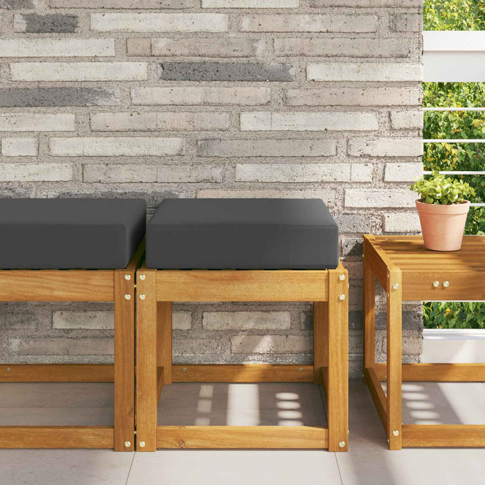 Perna de Șezut pentru Exterior Antracit 40 x 40 x 8 cm - WALTI WALTI