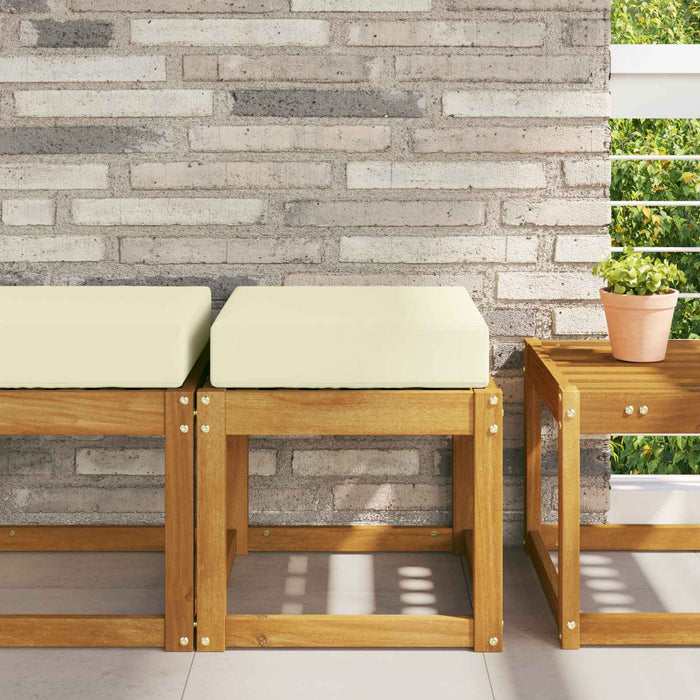 Perna de Șezut pentru Exterior Crem 40 x 40 x 8 cm - WALTI WALTI