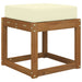 Perna de Șezut pentru Exterior Crem 40 x 40 x 8 cm - WALTI WALTI