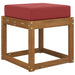 Perna de Șezut pentru Exterior bordo 40 x 40 x 8 cm - WALTI WALTI
