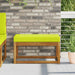 Perna de Șezut pentru Exterior Verde 80 x 40 x 8 cm - WALTI WALTI