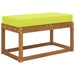 Perna de Șezut pentru Exterior Verde 80 x 40 x 8 cm - WALTI WALTI