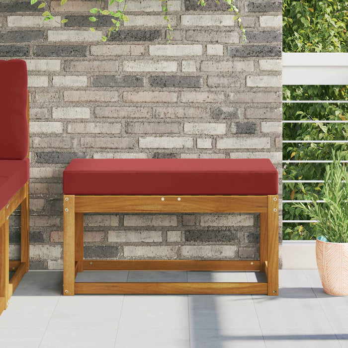 Perna de Șezut pentru Exterior bordo 80 x 40 x 8 cm - WALTI WALTI