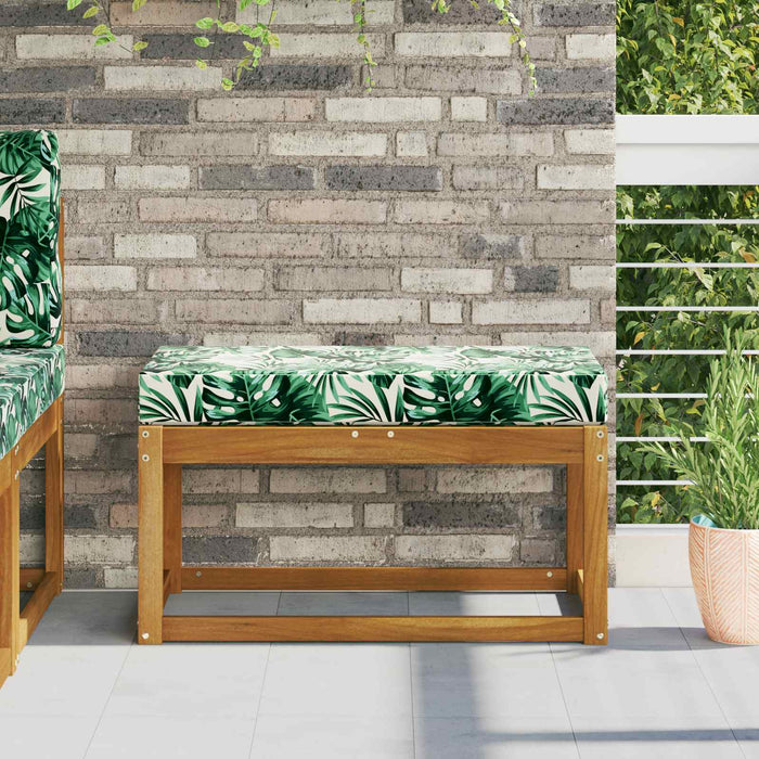 Perna de Șezut pentru Exterior Frunze Tropicale 80 x 40 x 8 cm - WALTI WALTI
