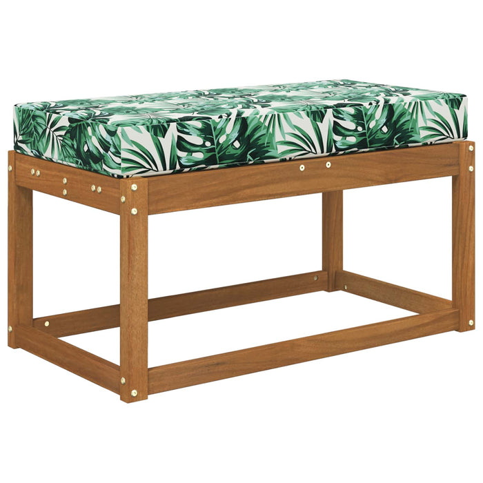 Perna de Șezut pentru Exterior Frunze Tropicale 80 x 40 x 8 cm - WALTI WALTI