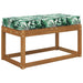 Perna de Șezut pentru Exterior Frunze Tropicale 80 x 40 x 8 cm - WALTI WALTI