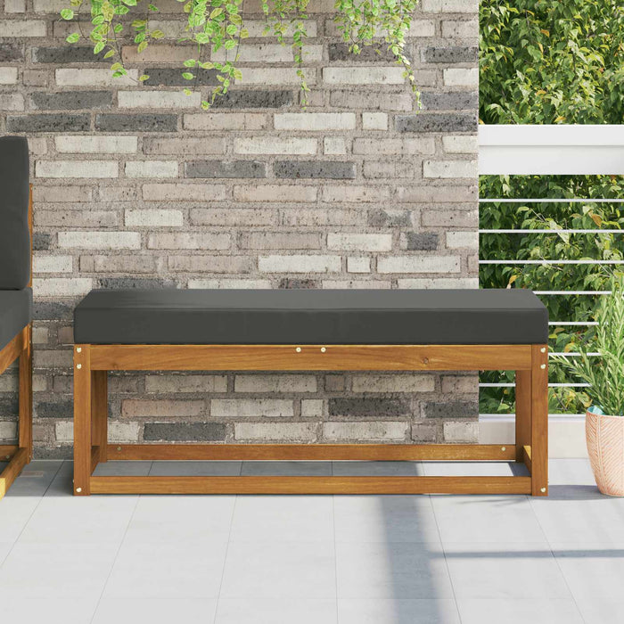 Perna de Șezut pentru Exterior Antracit 115 x 40 x 8 cm - WALTI WALTI